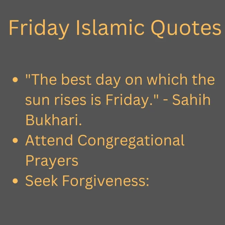 Friday Islamic Quotes