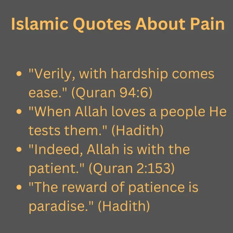 Islamic Quotes About Pain: Finding Solace in Allah’s Words