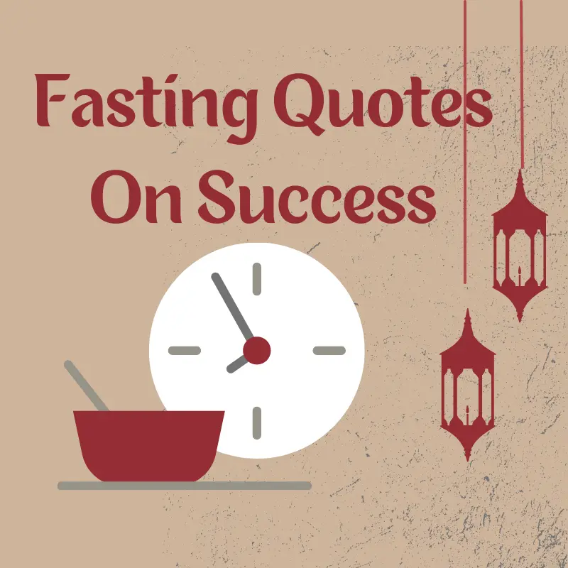 Fasting Quotes On Success