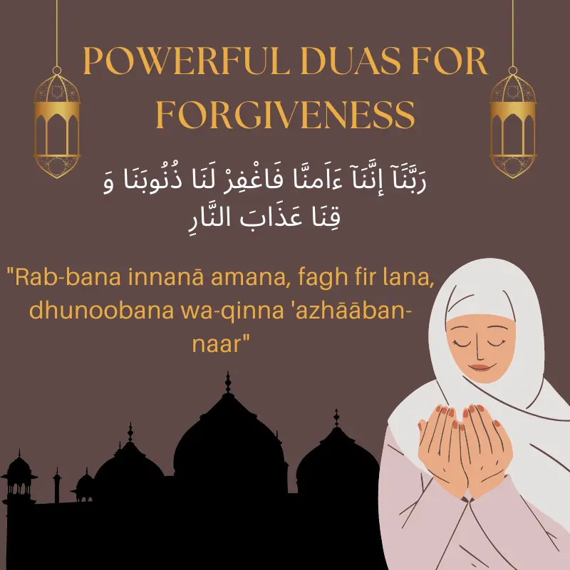 Powerful Duas for Forgiveness