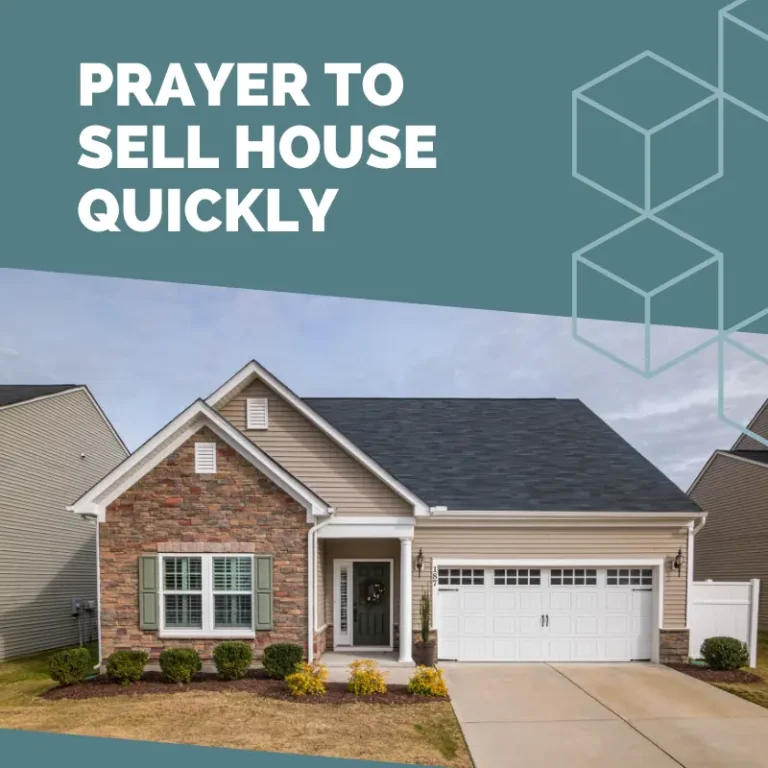 Prayer to Sell House Quickly