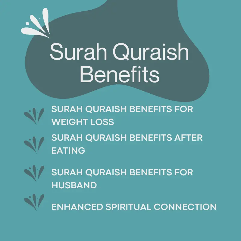 Surah Quraish Benefits