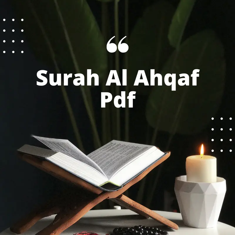 Surah Al Ahqaf Pdf