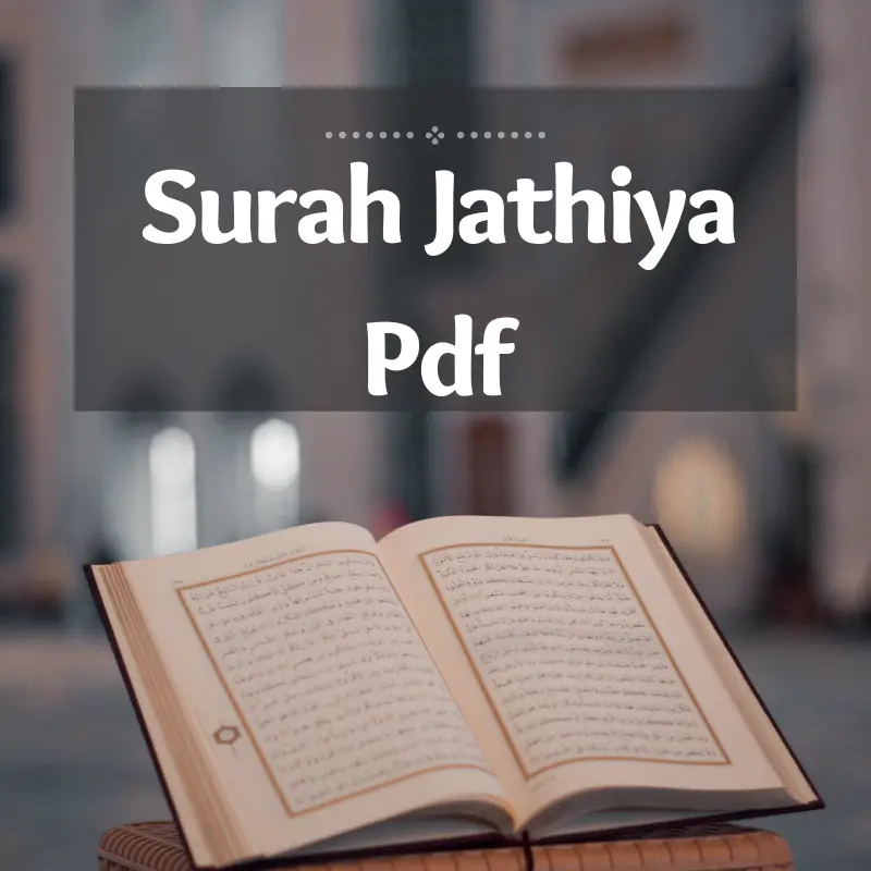 Surah Jathiya Pdf