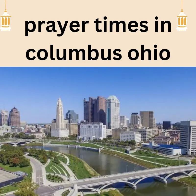 prayer time in columbus ohio