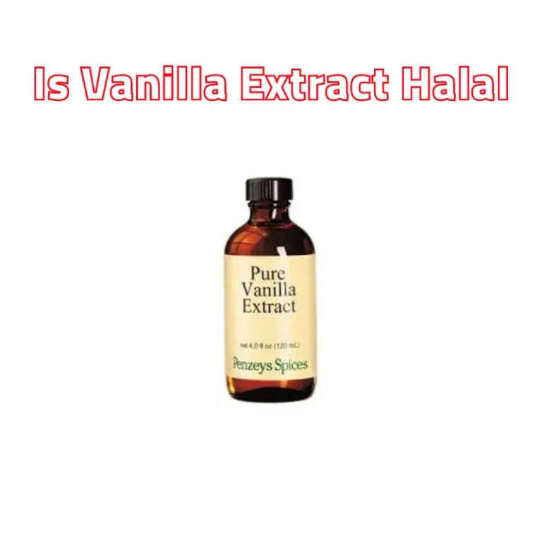 is vanilla extract halal