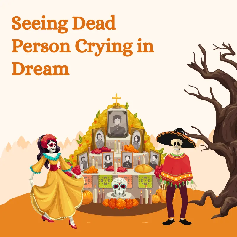 Seeing Dead Person Crying in Dream