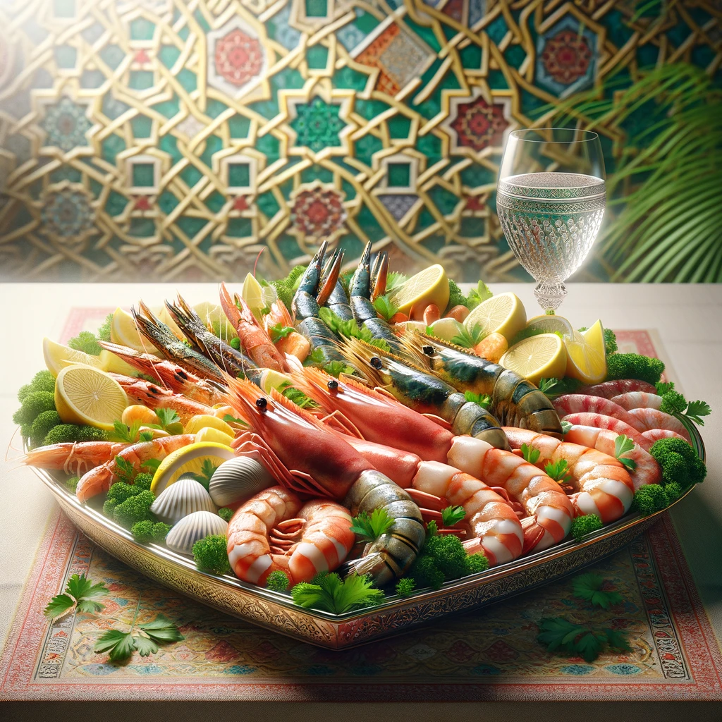 Shrimp and Islamic dietary laws