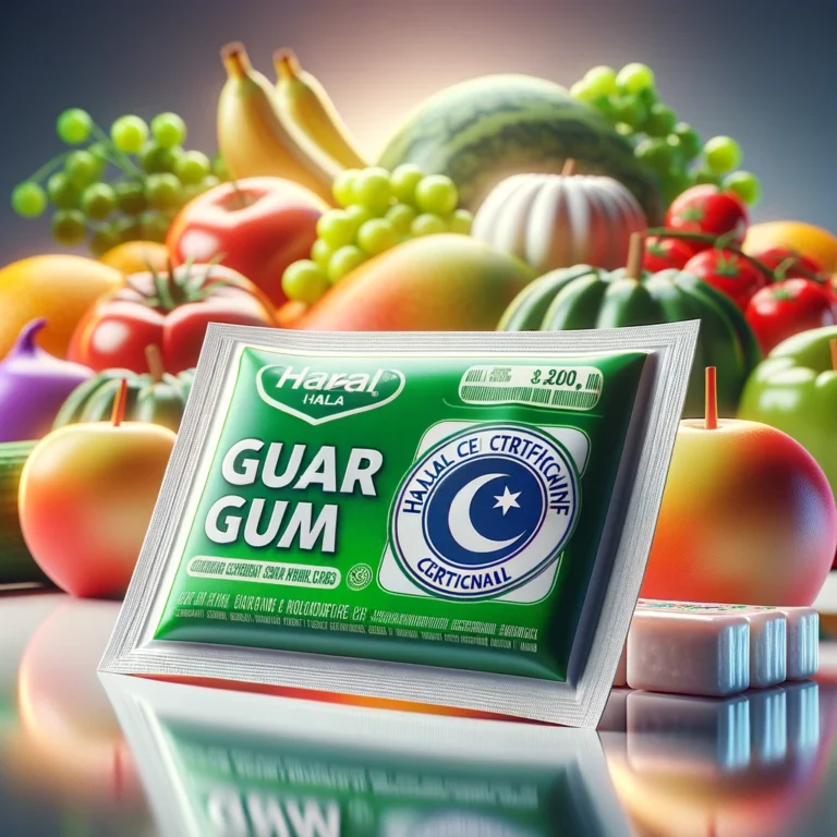 guar gum is halal