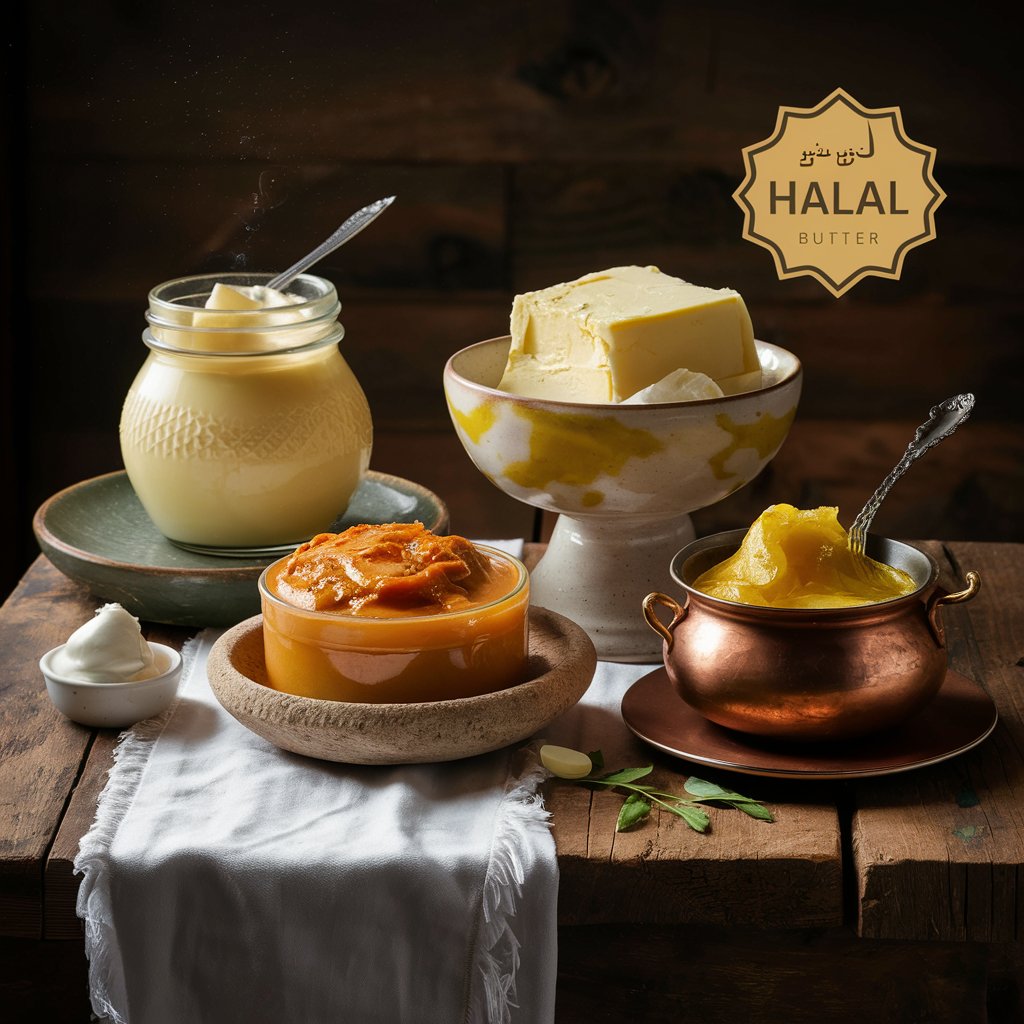 Halal butter ingredients