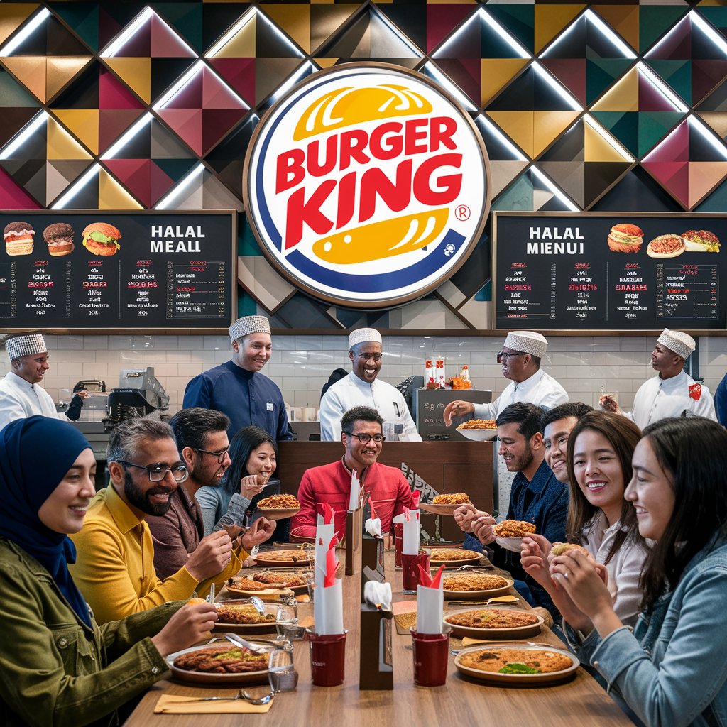 Halal-certified Burger King restaurant