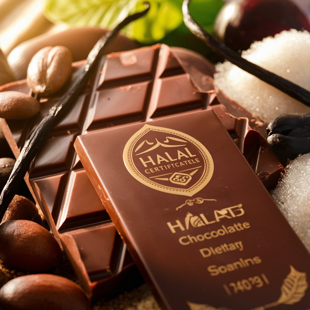 Halal chocolate production process
