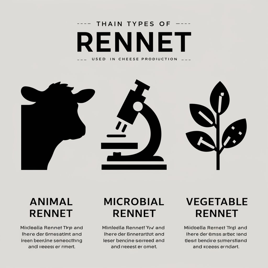 Rennet types in cheese production